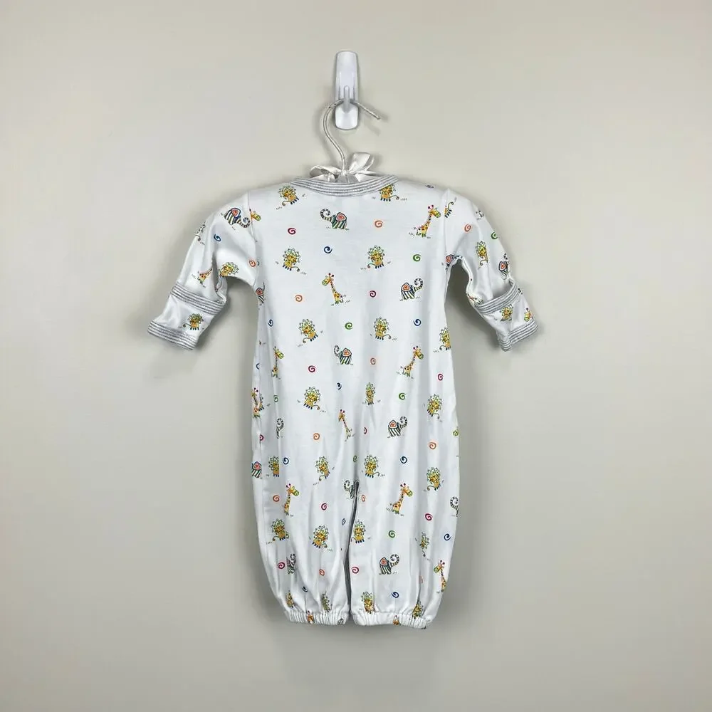 Kissy Kissy Animal Print Converter Sleep Gown Newborn
